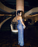 Glamorous Strapless Floor Length Evening Dress For Black Girls Y4792