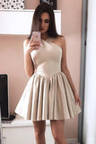 Simple Halter X Neck Strapless Homecoming Dresses, Evening Dress