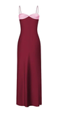 Spaghetti Straps Sweetheart Neck Sheath Evening Dress Long Prom Dress Y7466