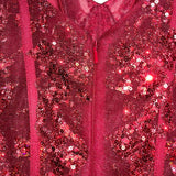 Charming Red Mermaid Lace Appliques Prom Dress,Evening Dress Winter Dance Dress Y4345