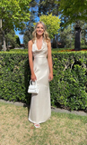 Charming Sheath/Column Prom Dress Modest Evening Dress Y6384