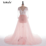 Lace Maternity Dress PhotoShoot Long Pregnancy Shoot Dresses Elegence Maxi Gown Baby Shower