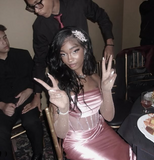 Pink Strapless Satin Mermaid Evening Dress Long Prom Dress Y7721