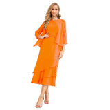 Sunnderly Chiffon Spring Mother of The Bride Dresses A-Line Plus Size for Women Formal Prom Gowns