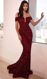 Sweetheart Sequin Long Gown
