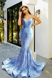 Strapless Long Prom Dress