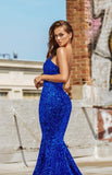 Strapless Long Prom Dress